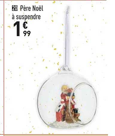 père noël à suspendre