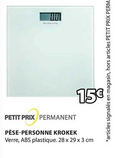 pèse personne krokek