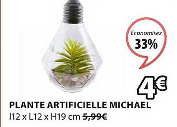 plante articificielle michael