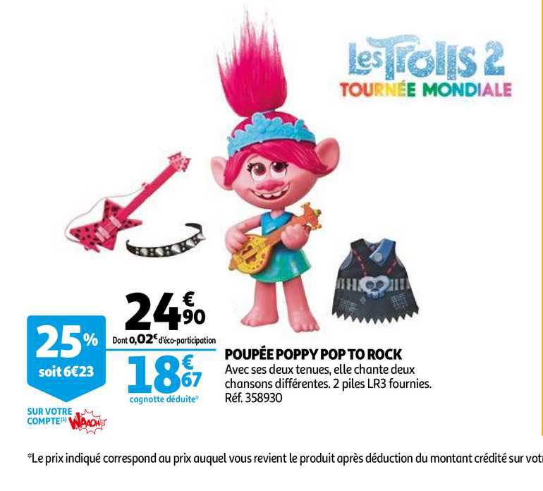 poupée poppy pop to rock