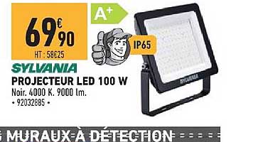 projecteur led 100 w sylvania