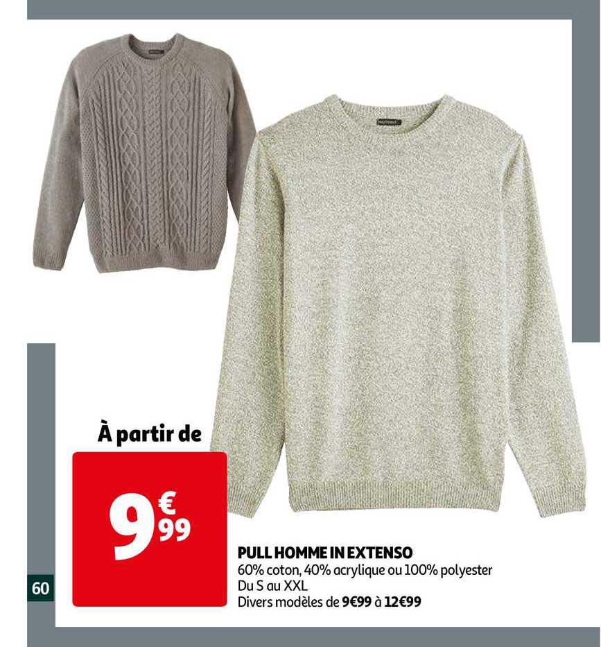 Pull Homme In Extenso