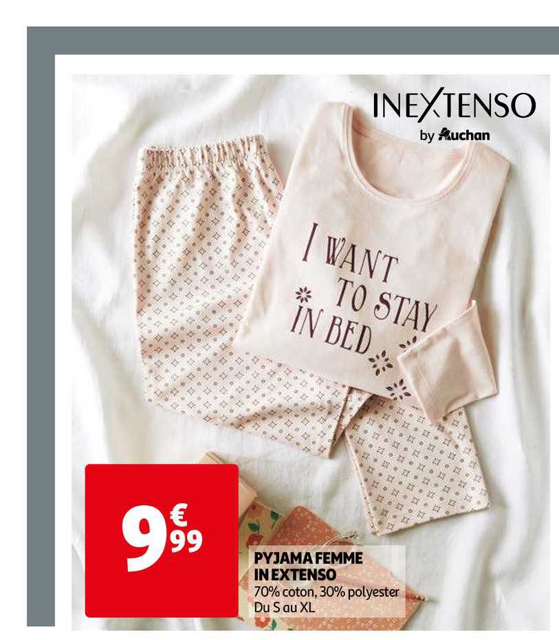 pyjama femme in extenso