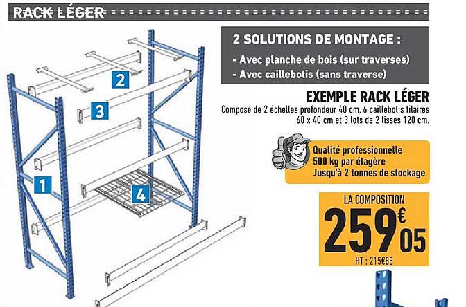 rack léger
