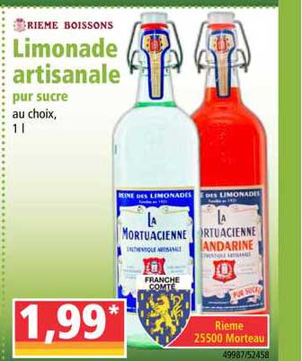 Rieme Boisson Limonade Artisanale