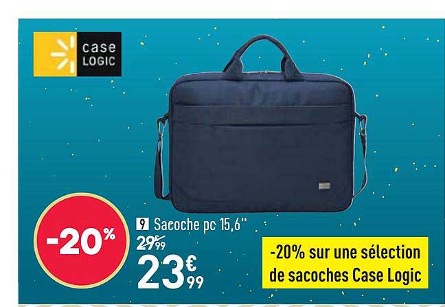sacoche pc 15.6'' case logic