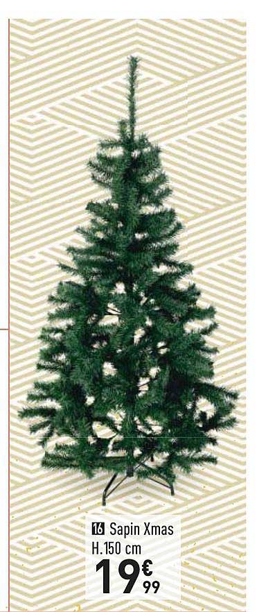 sapin xmas h.150 cm