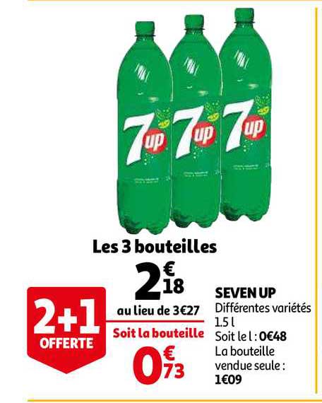 seven up 2+1 offerte