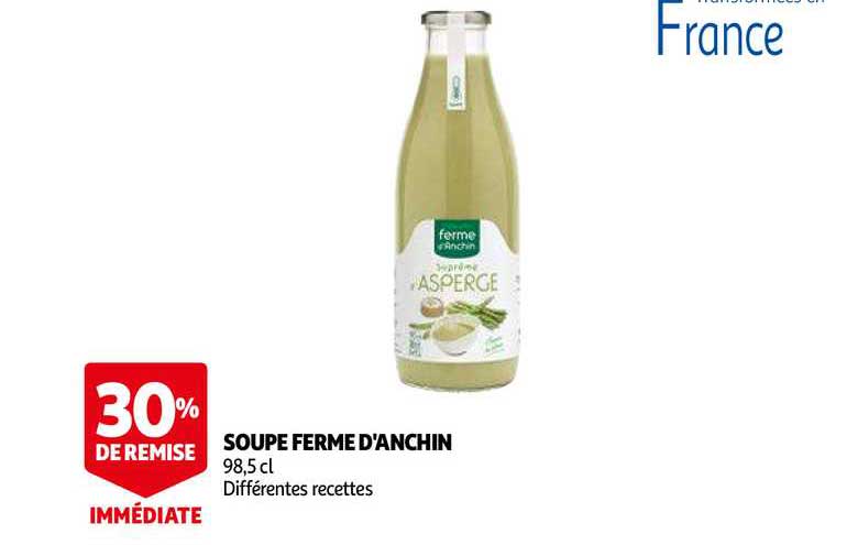 soupe ferme d'anchin 30% remise immédiate