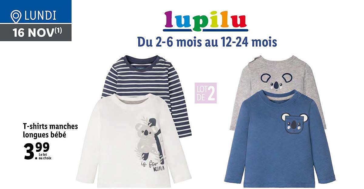t shirts manches longues bébé