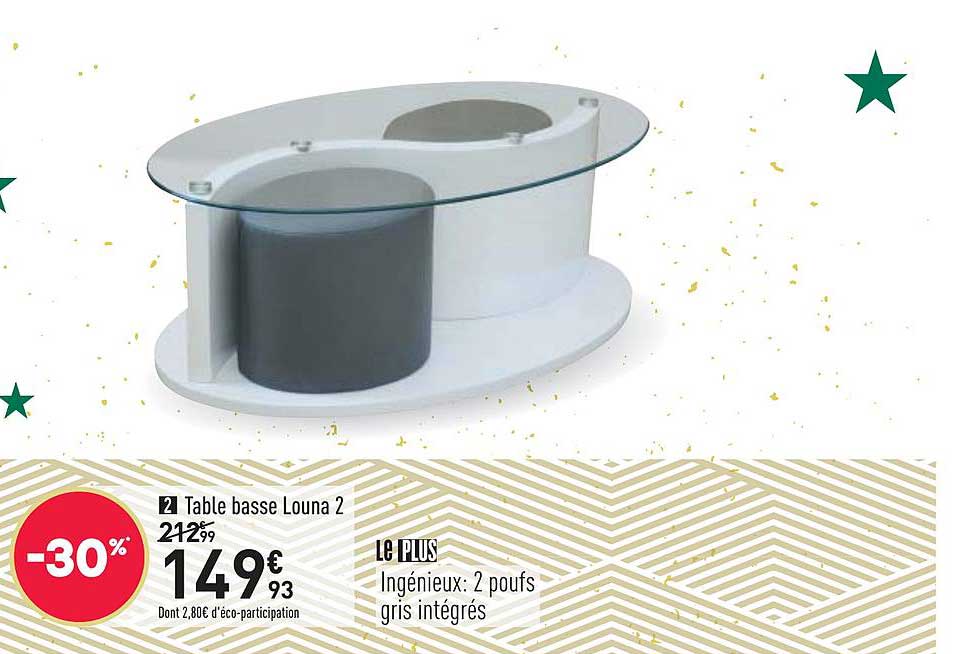 table basse louna 2