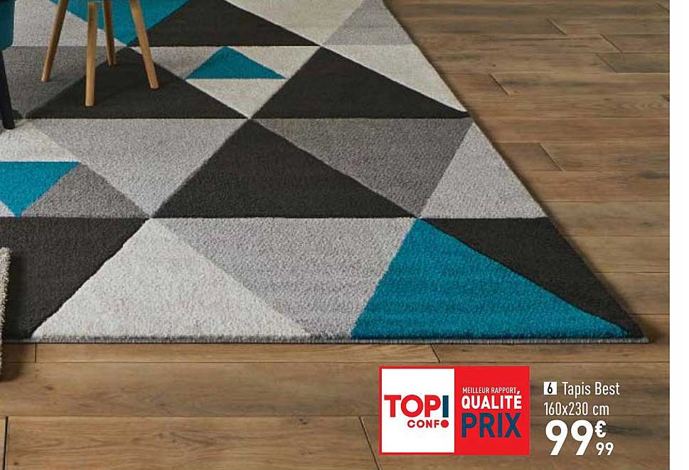 tapis best 160x230 cm