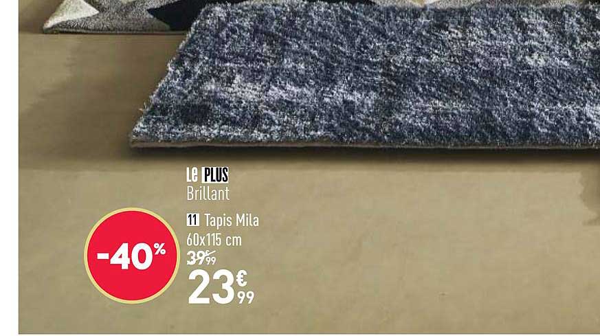 tapis mila 60x115 cm