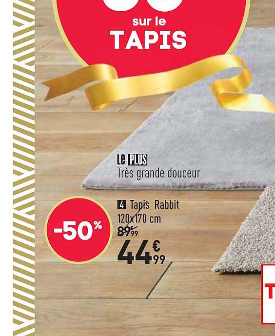 tapis rabbit 120x170 cm
