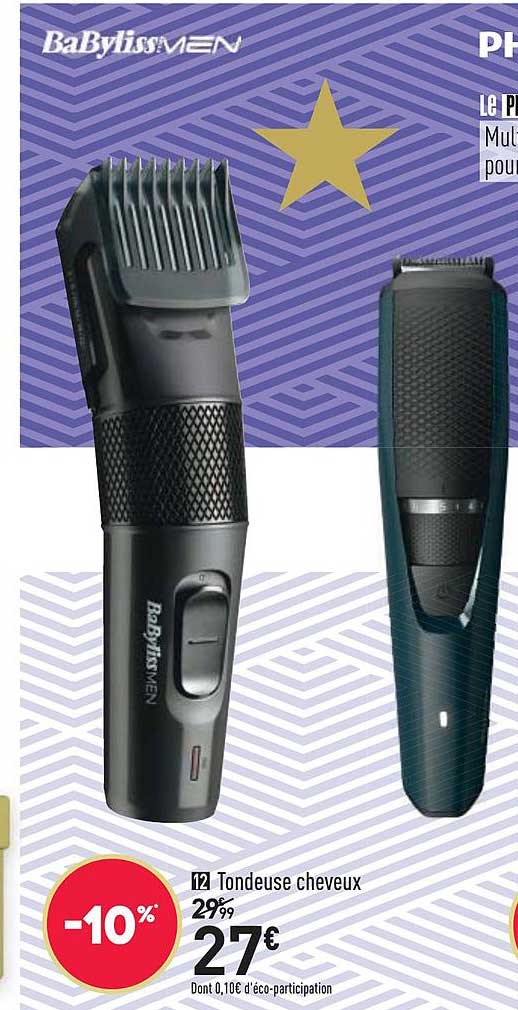 Tondeuse Cheveux Babyliss Men