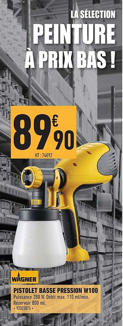 Wagner Pistolet Basse Pression W100