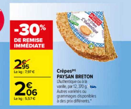 crêpes paysan breton