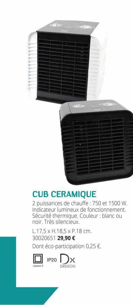 cub céramique