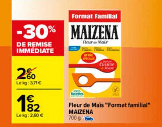 fleur de maïs "format familial" maizena