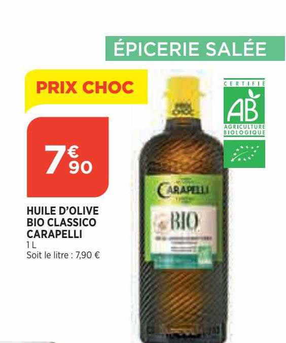 Huile D'olive Bio Classico Carapelli