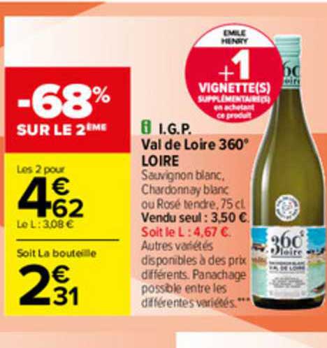 i.g.p. val de loire 360° loire