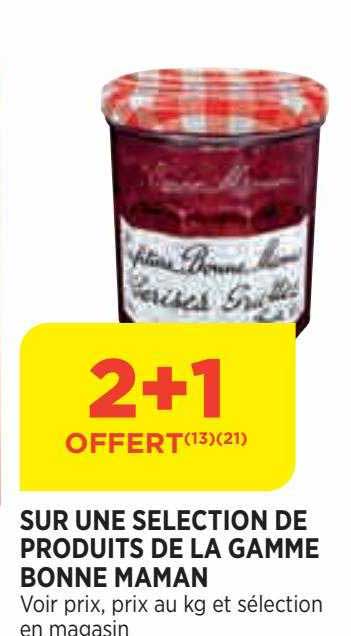 la gamme bonne maman