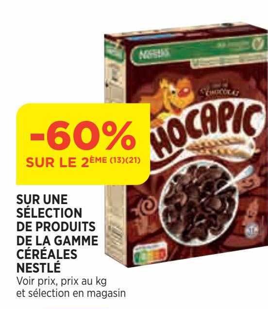 La Gamme Céréales Nestlé
