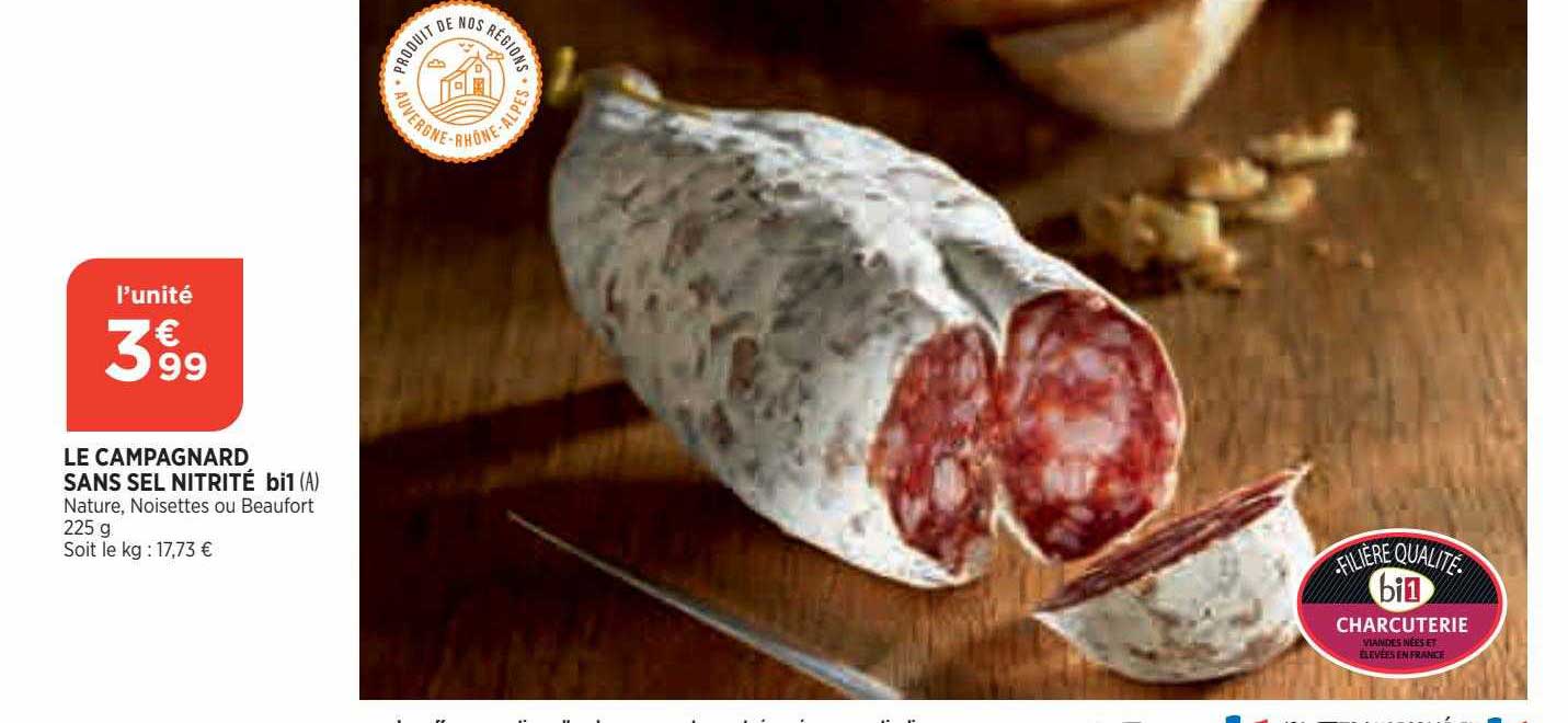 Le Campagnard Sans Sel Nitrite Bi1