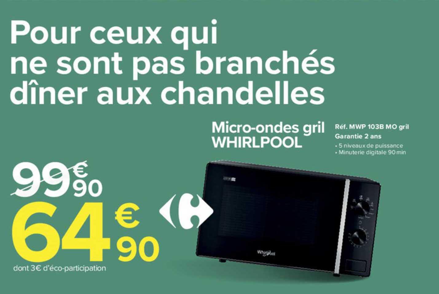 micro-ondes gril whirlpool