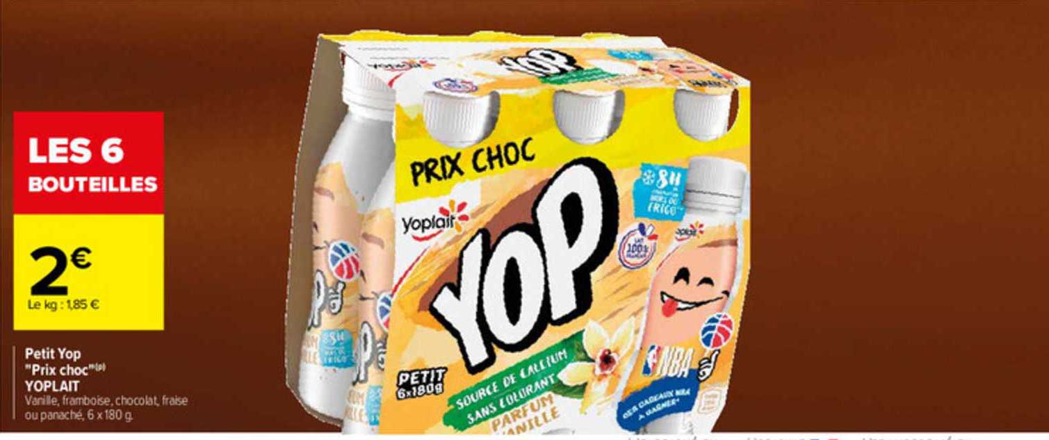 petit yop "prix choc" yoplait