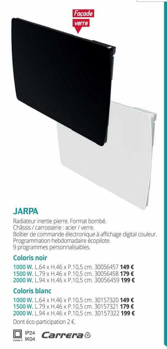 radiateur inertie jarpa