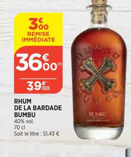 rhum de la bardade bumbu