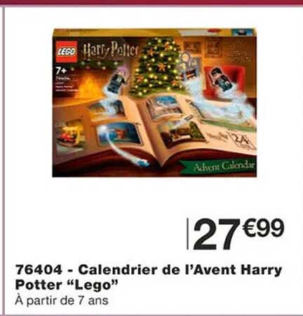 76404 - calendrier de l'avent harry potter "lego"