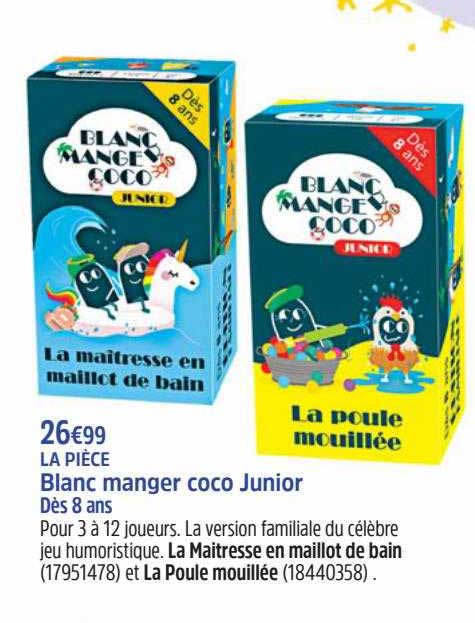 blanc manger coco junior