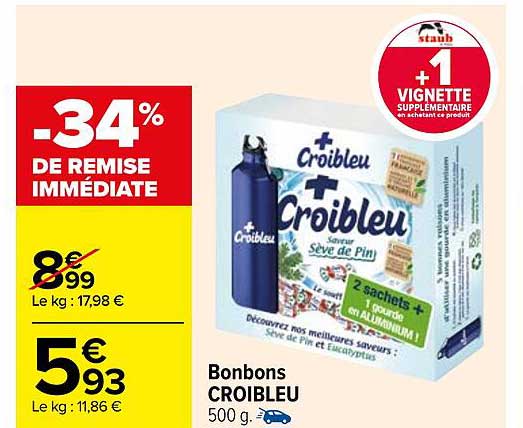 bonbons croibleu