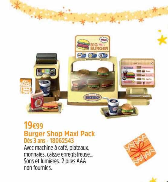 Burger Shop Maxi Pack