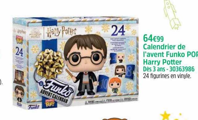 calendrier de l'avent funko pop harry potter