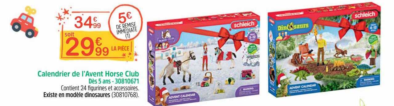 calendrier de l'avent horse club