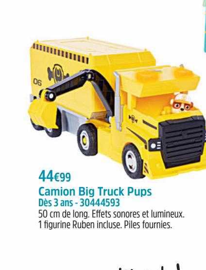 camion big truck pups