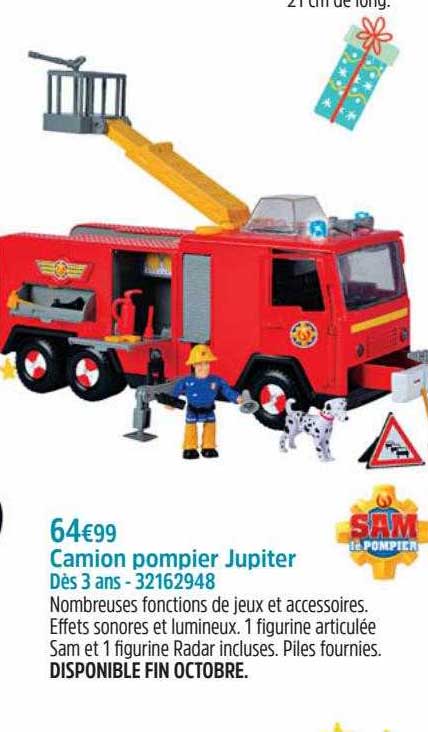 camion pompier jupiter