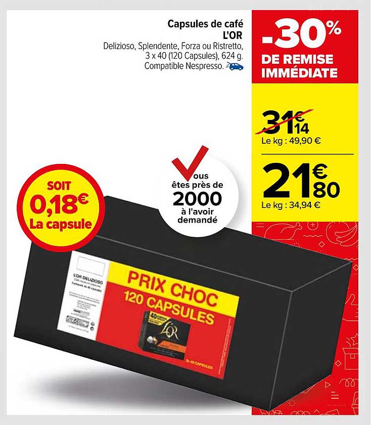 Capsules De Café L'or