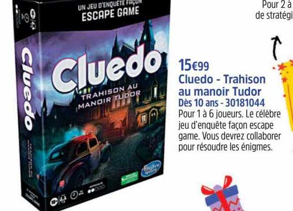 cluedo - trahison au manoir tudor