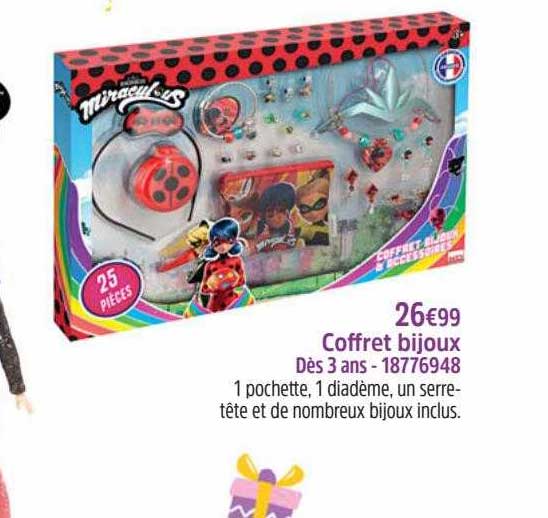 Coffret Bijoux Miraculous