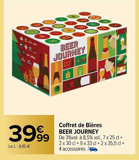 coffret de bières beer journey