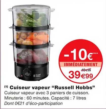 cuiseur vapeur "russell hobbs"