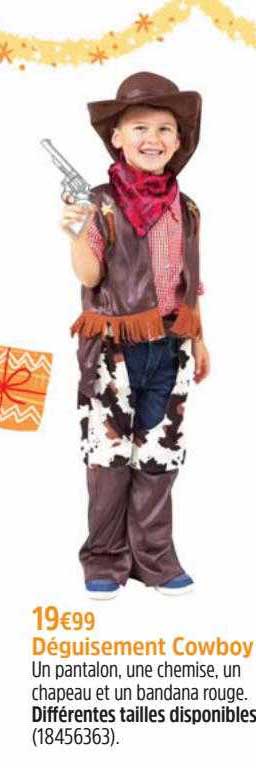 déguisement cowboy