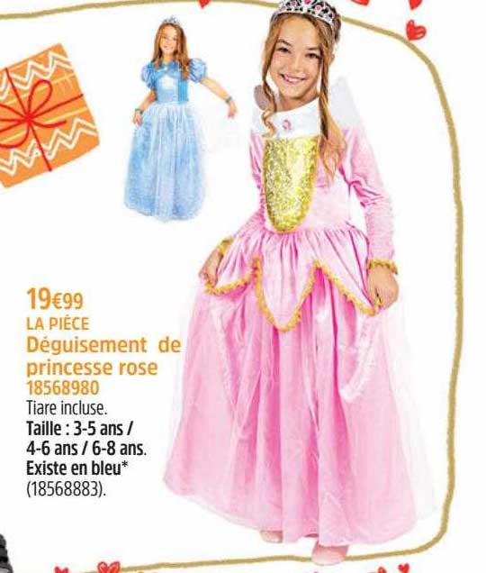 Déguisement De Princesse Rose