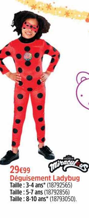 déguisement ladybug miraculous
