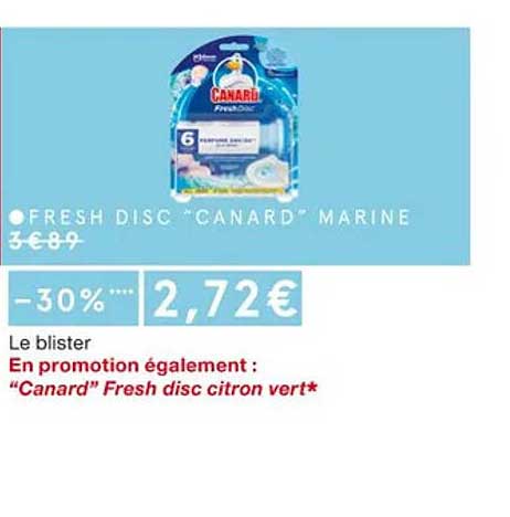 fresh disc "canard" marine