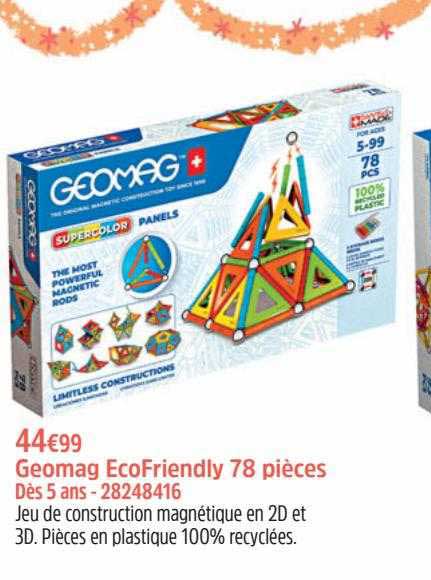 geomag ecoFriendly 78 pièces